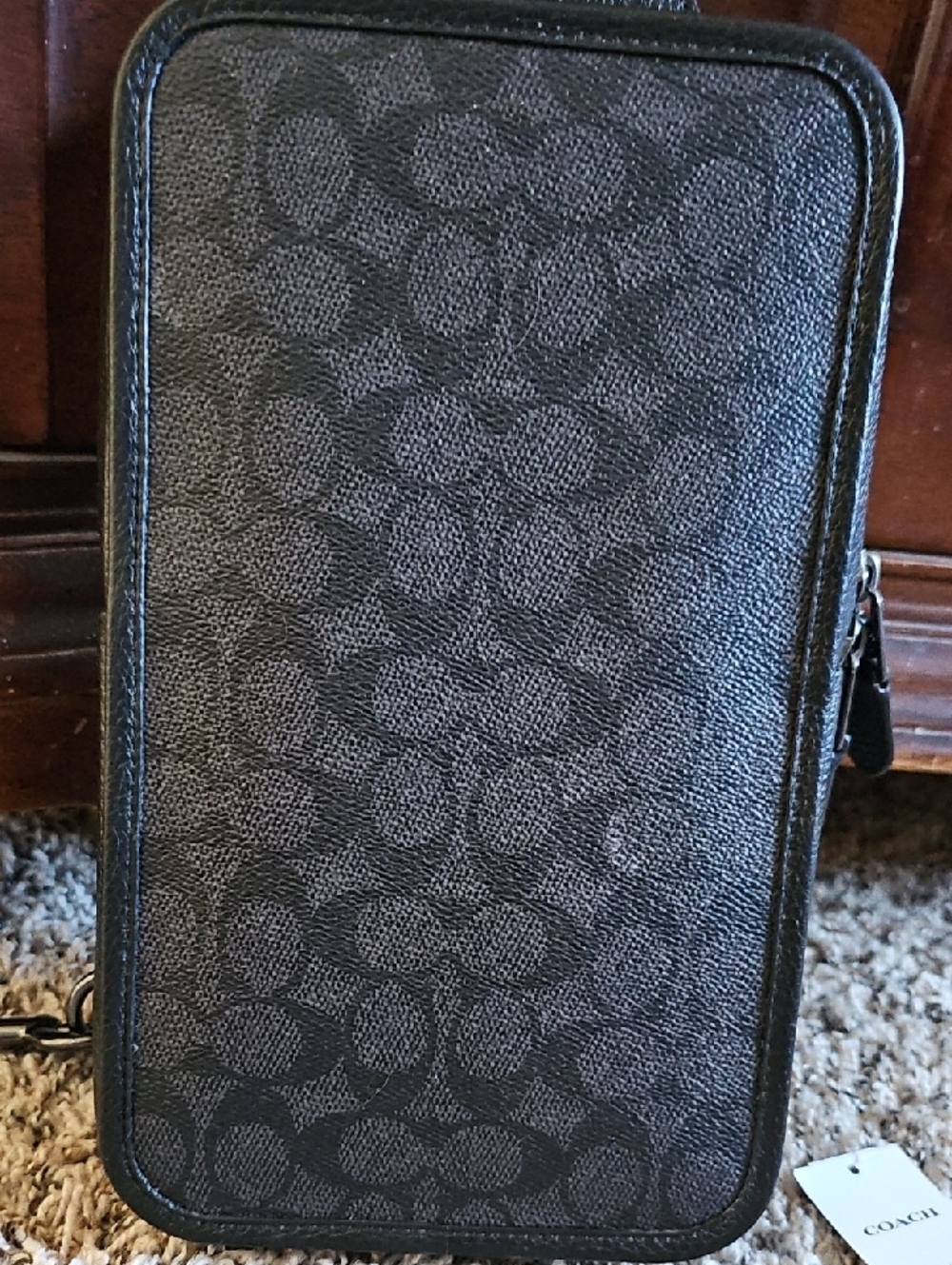 Coach Black Men's Messenger Crossbody Sling - Picture 3 of 12
